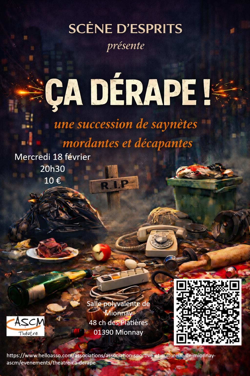 flyer spectacle ça dérape